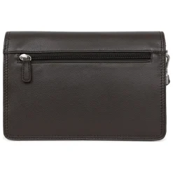 Pochette dragonne Cuir CONFORT Marron foncé Niko
