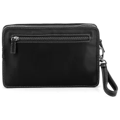 Pochette dragonne Cuir FELIN Noir Jovi