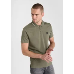 Polo ARON kaki Jay en coton