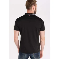 Polo Aron noir en coton
