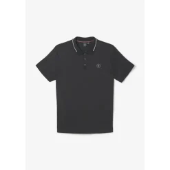 Polo Aron noir en coton