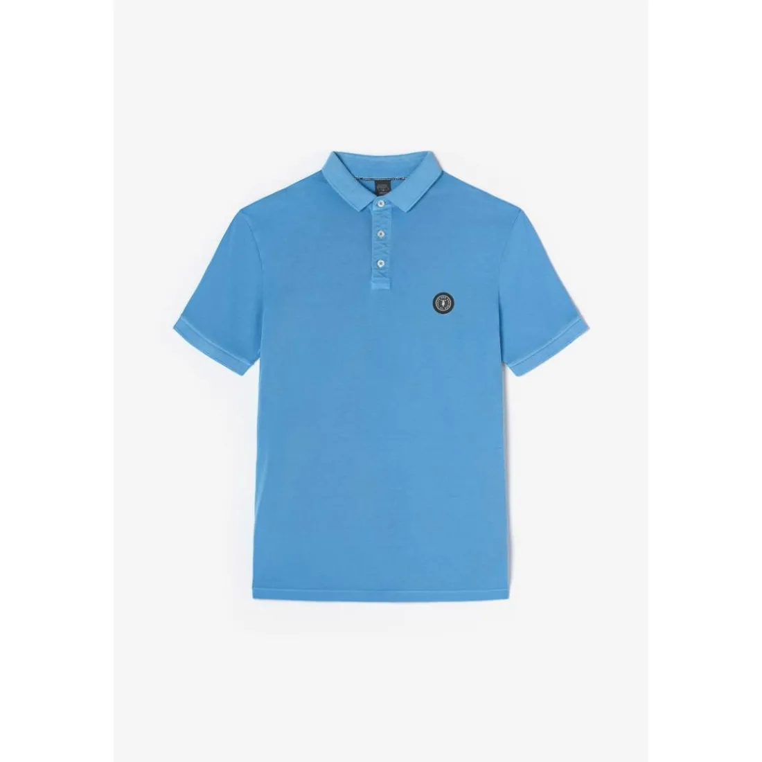 Polo DYLON bleu en coton Bo