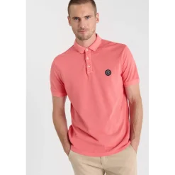 Polo DYLON rose en coton Beau