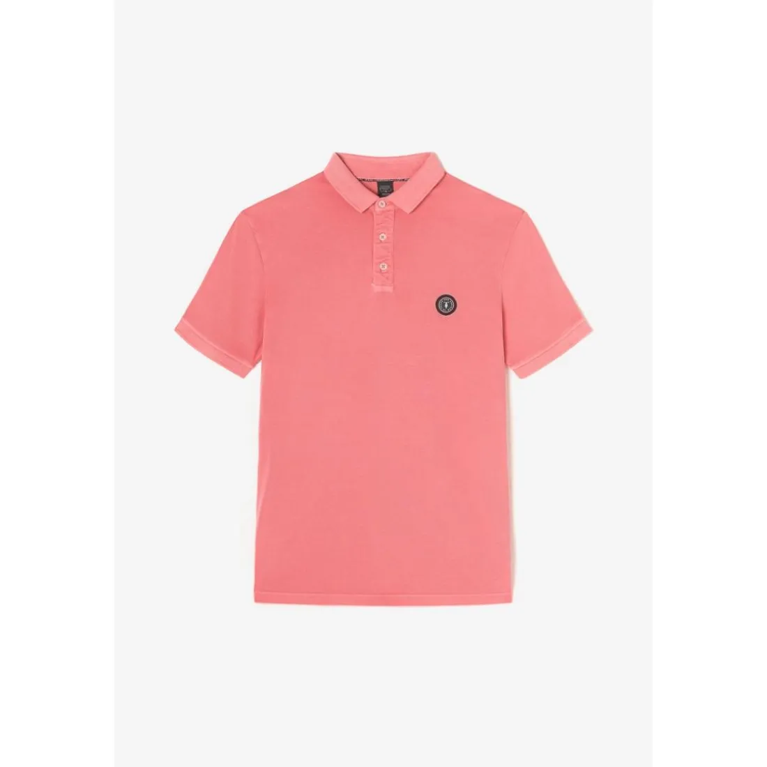 Polo DYLON rose en coton Beau