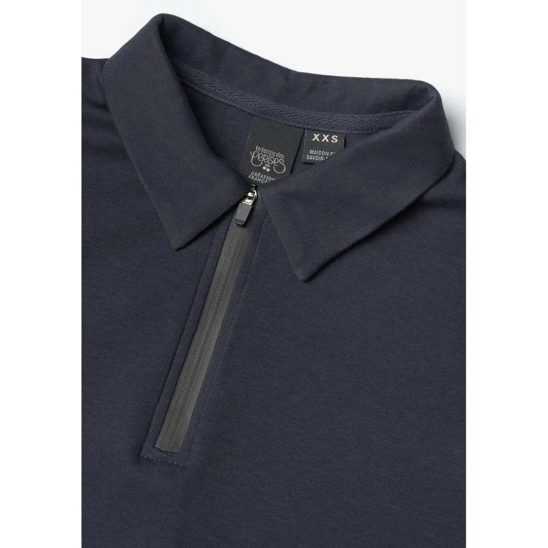 Polo garçon ITORABO bleu en coton