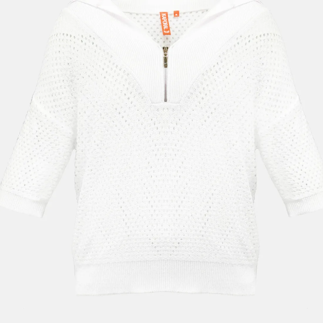 Polo M Courtes LAIZA blanc en coton