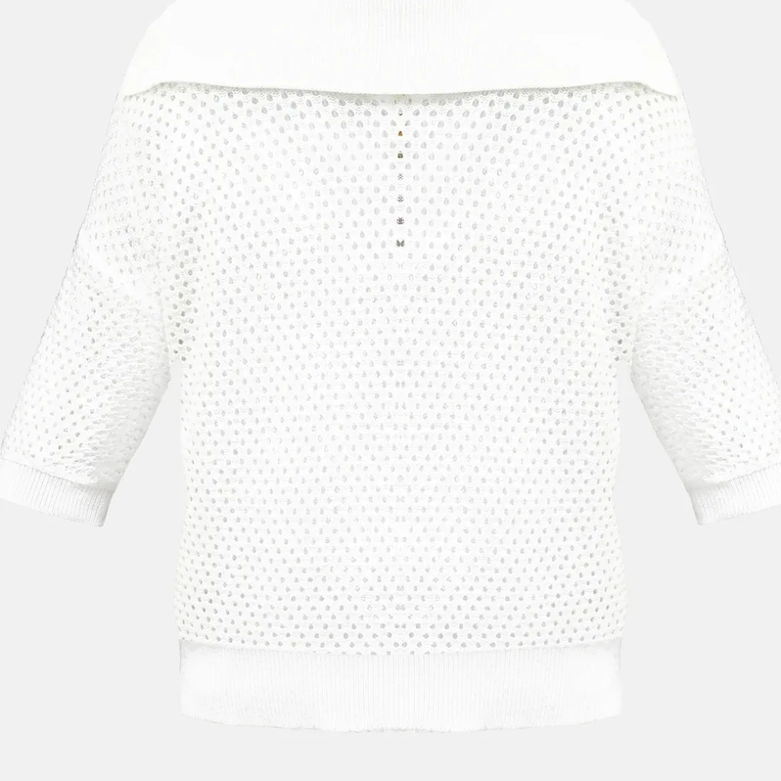 Polo M Courtes LAIZA blanc en coton