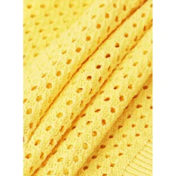 Polo M Courtes LAIZA jaune en viscose