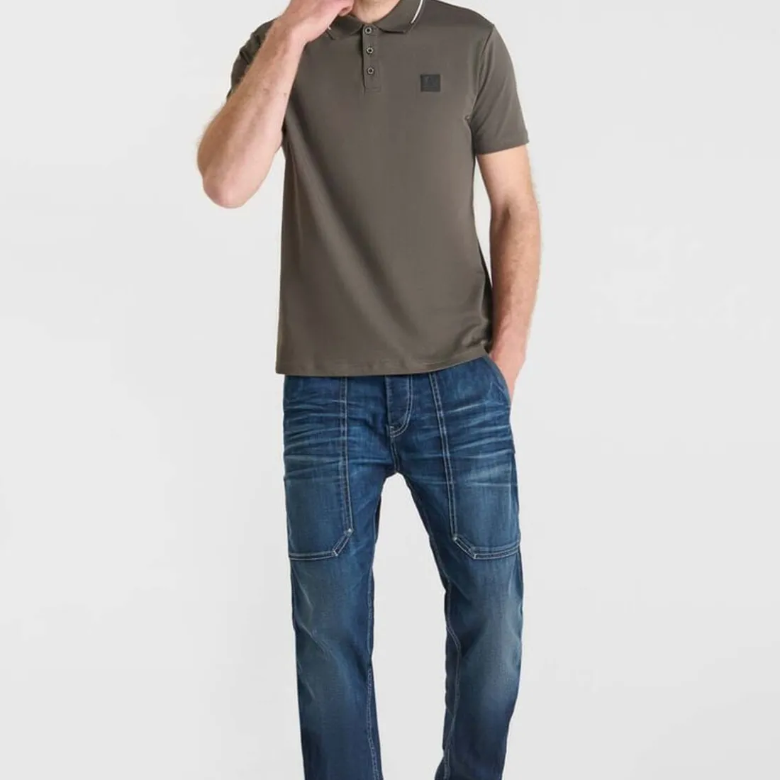 Polo OARON kaki Xeno
