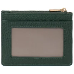 Porte-cartes AUDE Vert foncé Alma en cuir