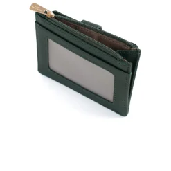 Porte-cartes AUDE Vert foncé Alma en cuir