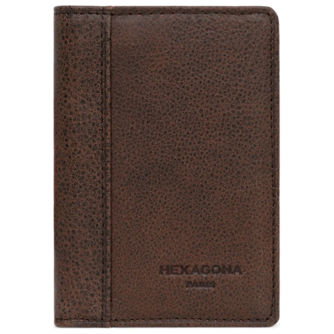 Porte-cartes Cuir INSTINCT Marron