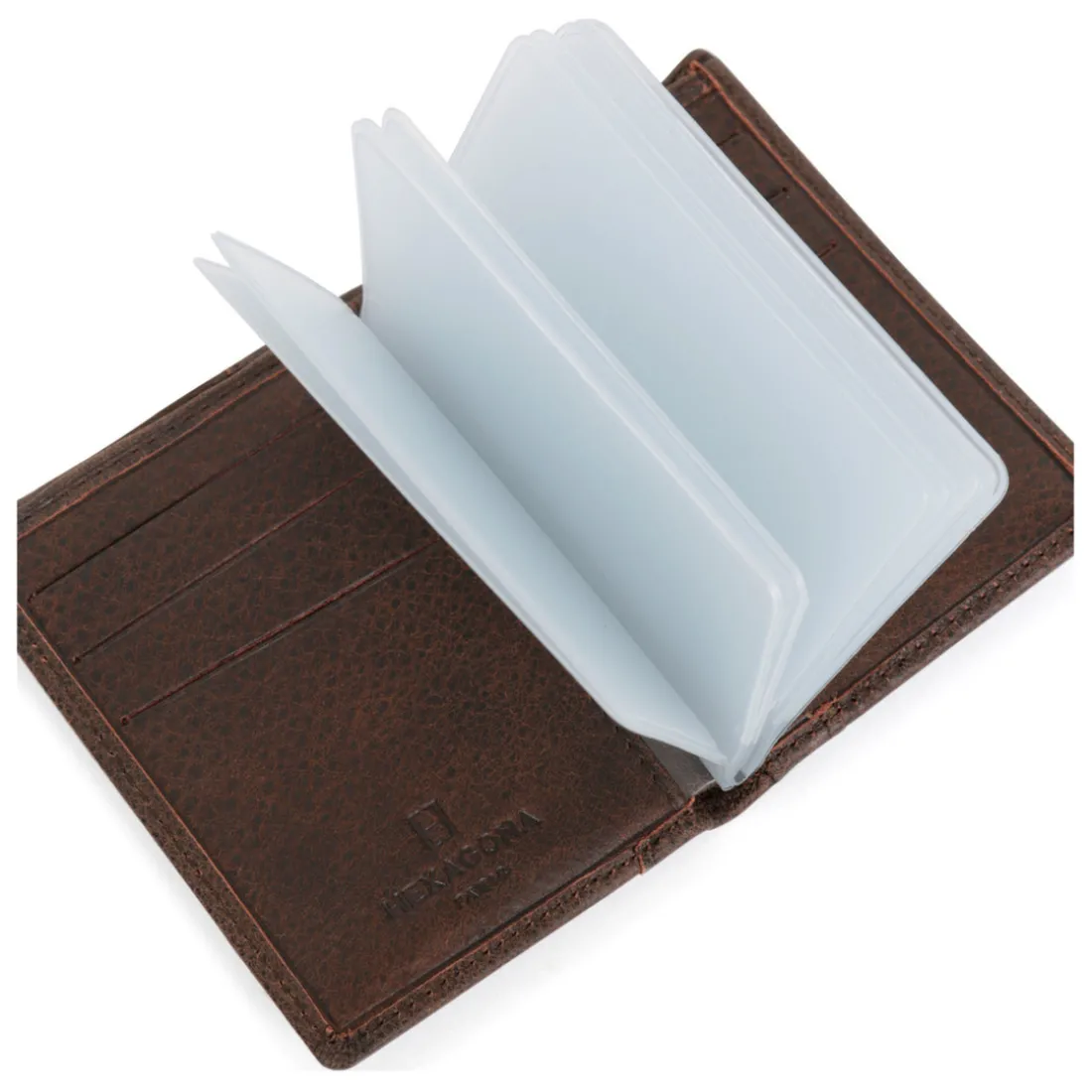 Porte-cartes Cuir INSTINCT Marron