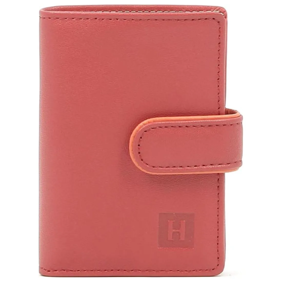 Porte-cartes Cuir MULTICO Rouge/Multicolore