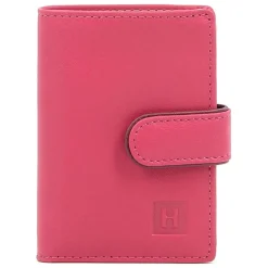 Porte-cartes Cuir MULTICO Fuchsia/Multicolore
