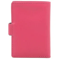 Porte-cartes Cuir MULTICO Fuchsia/Multicolore