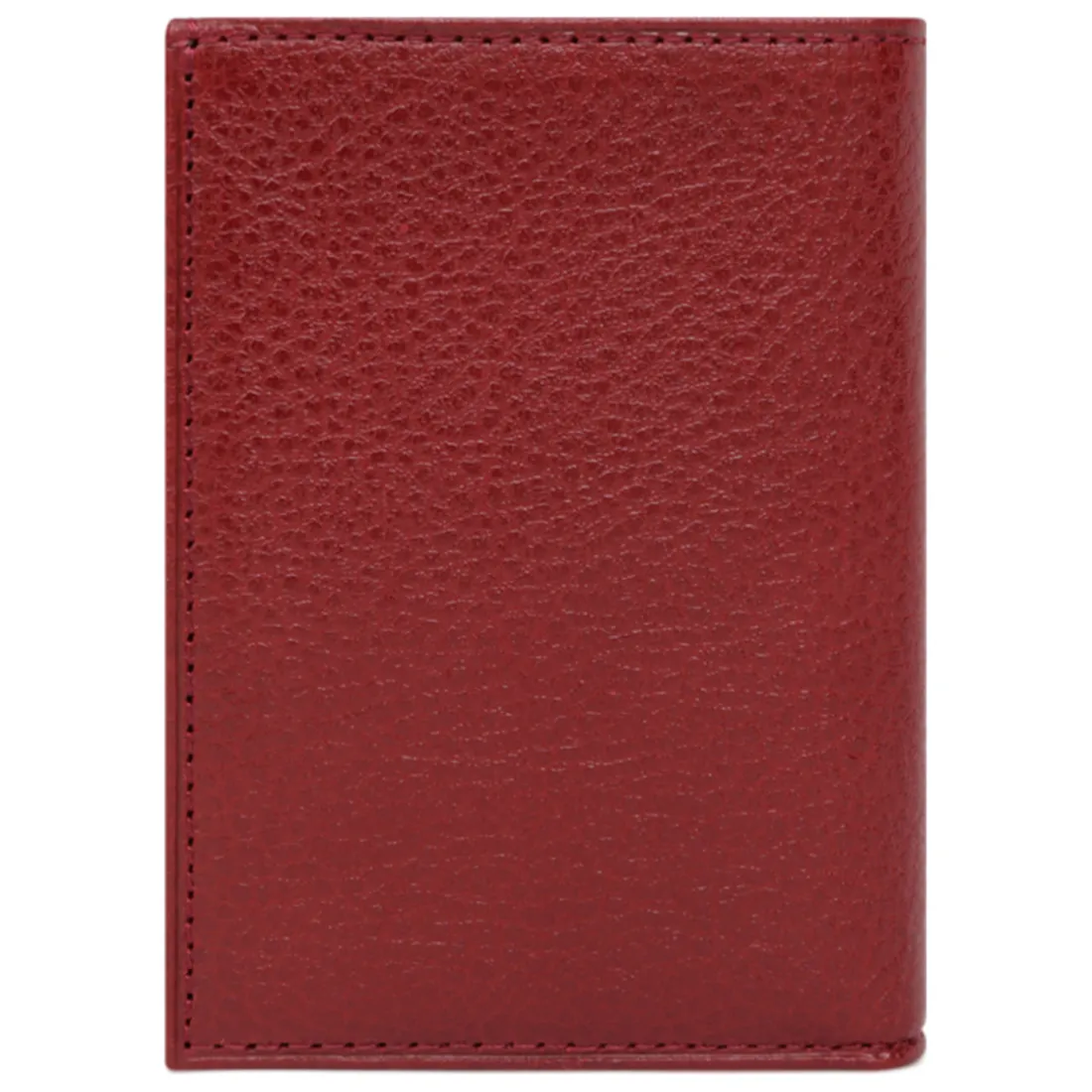 Porte-cartes Cuir REPUBLIQUE Carmin