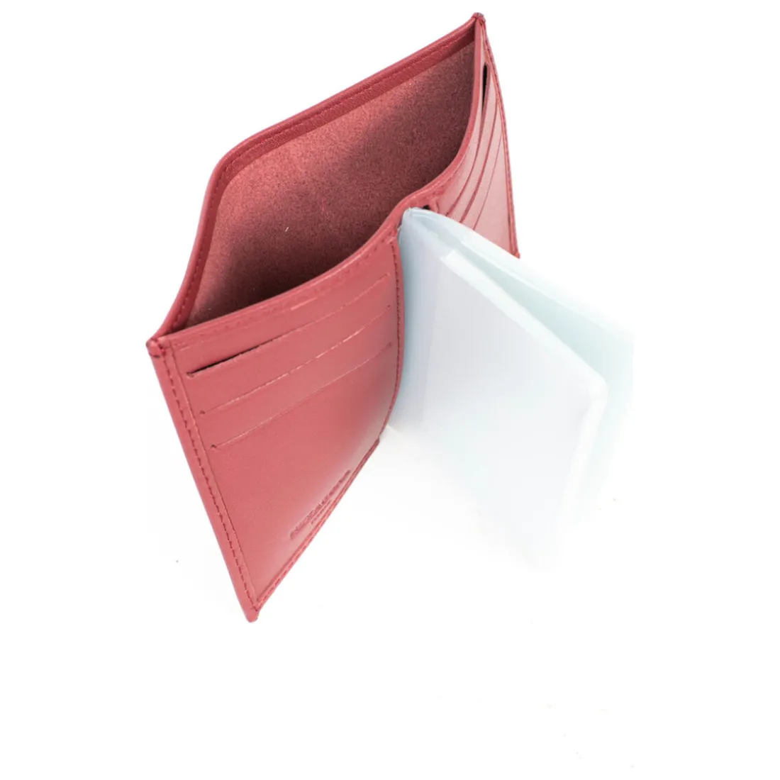 Porte-cartes Cuir SOFT Rouge Xavi