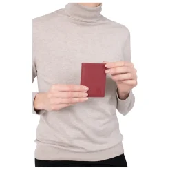 Porte-cartes Cuir SOFT Rouge Xavi