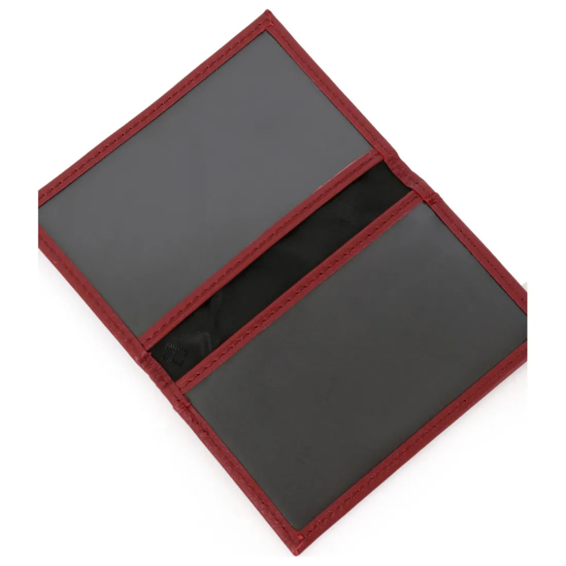 Porte-cartes Cuir SOFT Rouge Axel