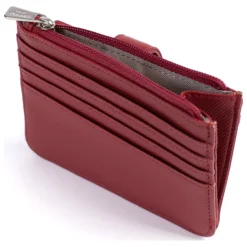 Porte-cartes JOYCE Rouge foncé Isa