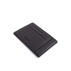 Porte-cartes Stop RFID Cuir CONFORT Marron foncé Lana