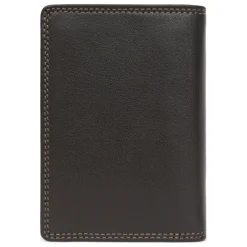 Porte-cartes Stop RFID Cuir SENSATION Marron foncé Aiden