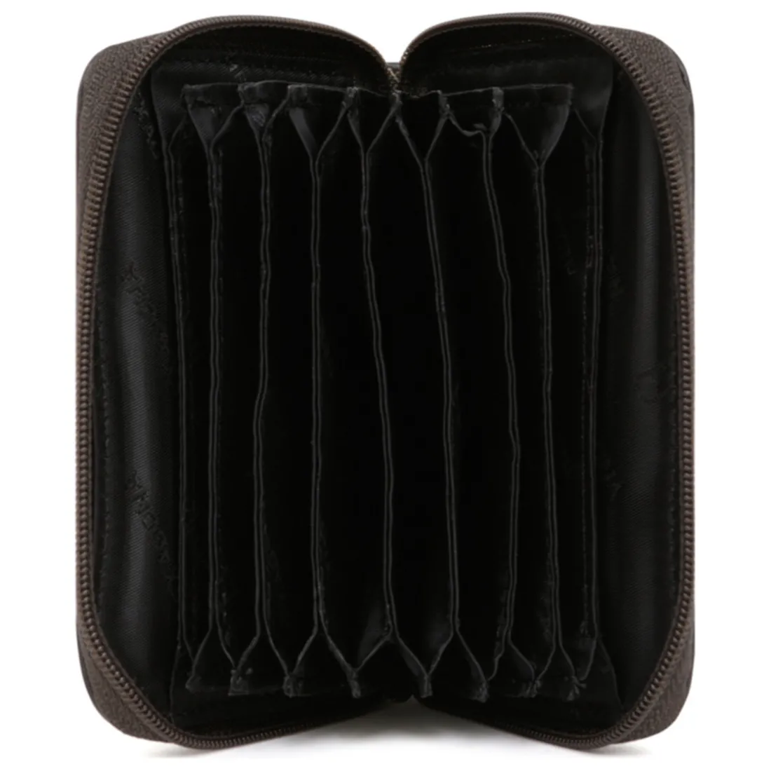 Porte-cartes Stop RFID Cuir SENSATION Marron foncé Tony