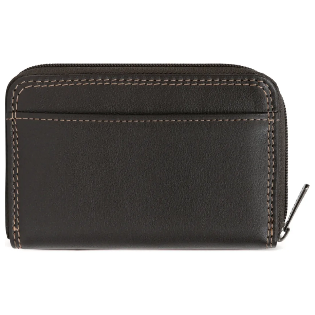 Porte-cartes Stop RFID Cuir SENSATION Marron foncé Tony
