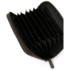 Porte-cartes Stop RFID Cuir SENSATION Marron foncé Tony