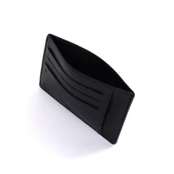 Porte-cartes Stop RFID Cuir CONFORT Noir Zoé Lia