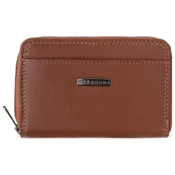Porte-cartes Stop RFID Cuir SENSATION Cognac Eben