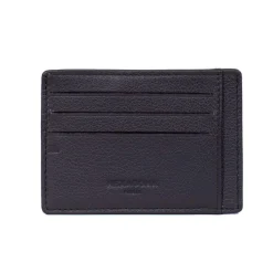 Porte-cartes Stop RFID Cuir CONFORT Marron foncé Tess