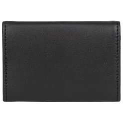 Porte-cartes Stop RFID SOFT Noir en cuir Louise