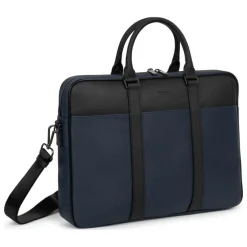 Porte-documents 13'' & A4 bleu nuit
