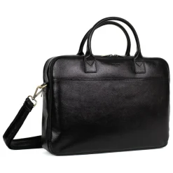 Porte-documents 13'' & A4 Cuir REPUBLIQUE Noir