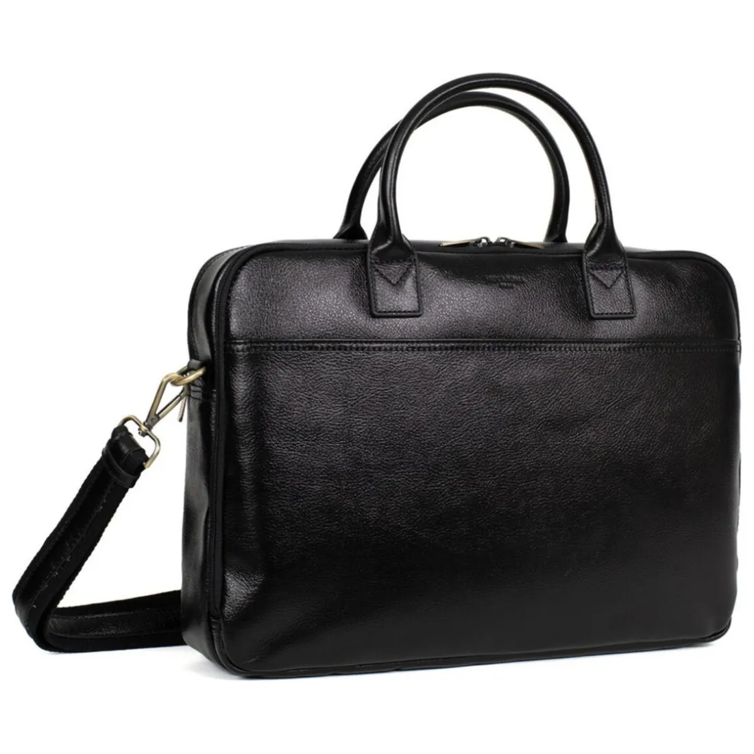 Porte-documents 13'' & A4 Cuir REPUBLIQUE Noir