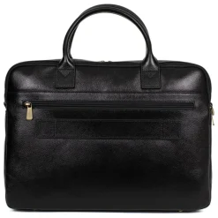 Porte-documents 13'' & A4 Cuir REPUBLIQUE Noir