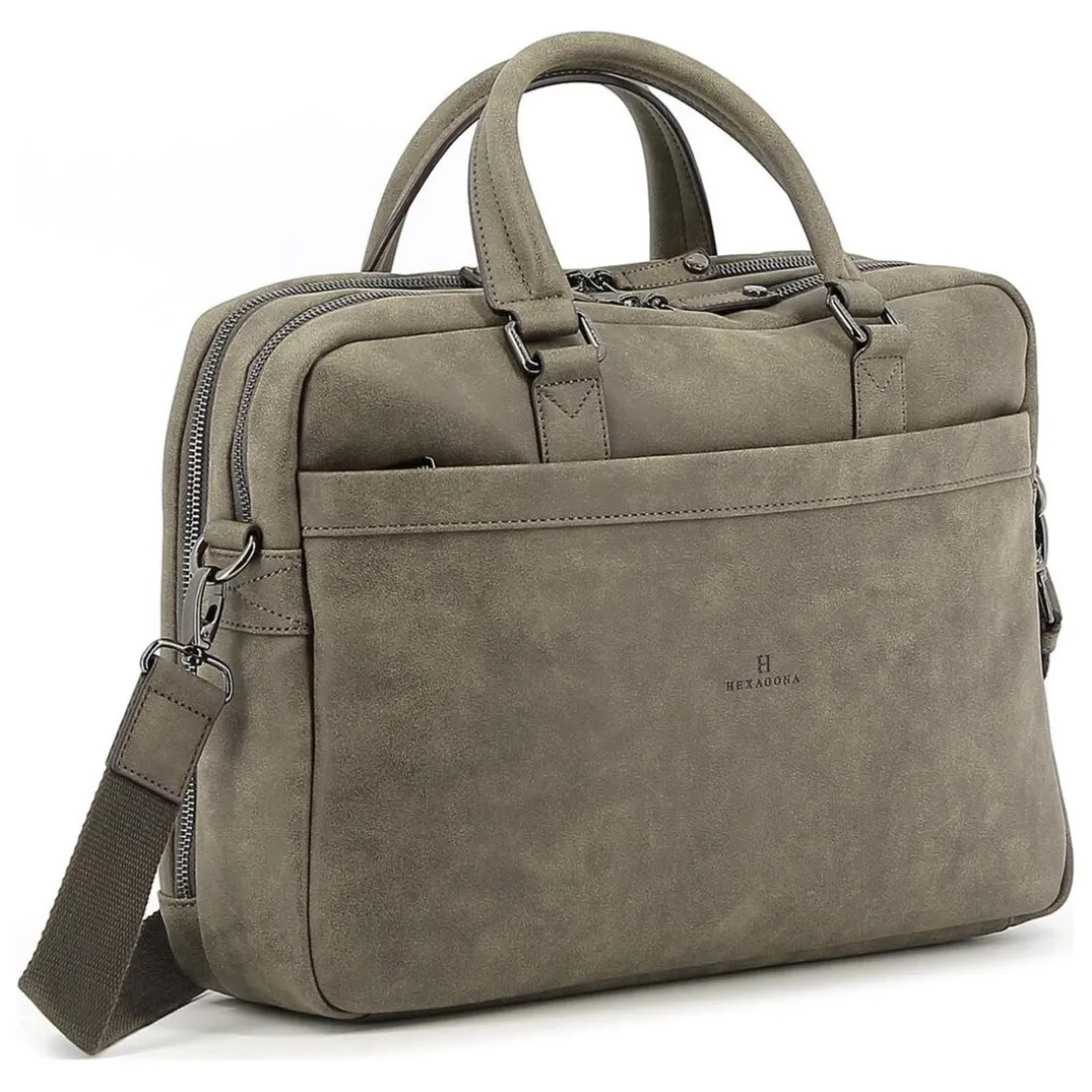 Porte-documents 15'' & A4 DIFFERENCE Taupe Jett