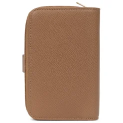 Portefeuille Cuir MERLINE Écorce/Taupe Rhea