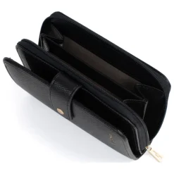 Portefeuille Cuir MERLINE Noir Dina