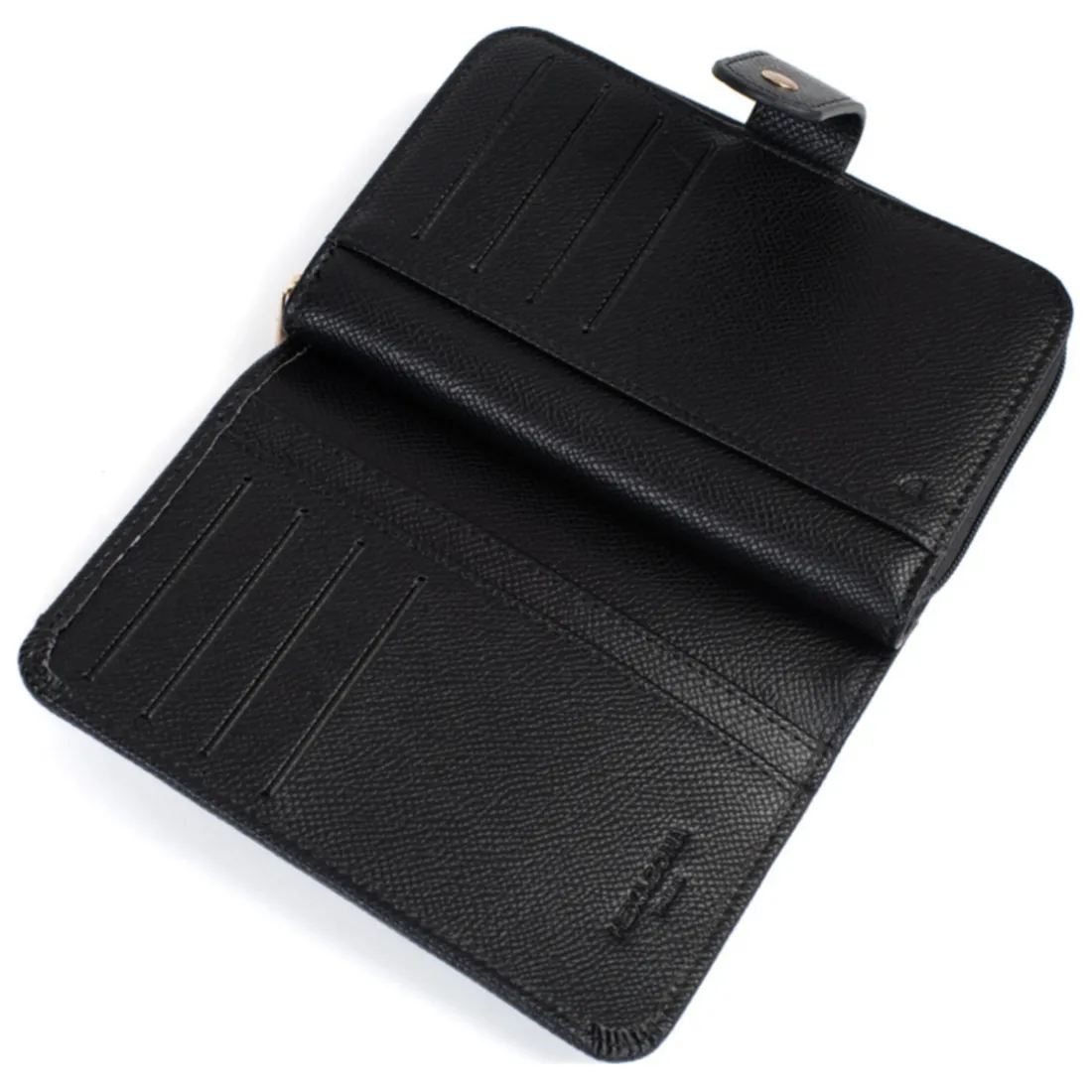 Portefeuille Cuir MERLINE Noir Dina
