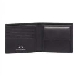 Portefeuille homme noir en cuir
