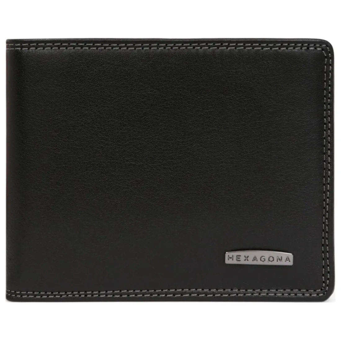 Portefeuille italien Stop RFID Cuir SENSATION Noir Aaron