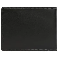 Portefeuille italien Stop RFID Cuir SENSATION Noir Aaron