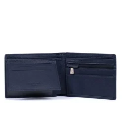 Portefeuille italien Stop RFID Cuir CONFORT Marine Maud