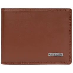 Portefeuille italien Stop RFID Cuir SENSATION Cognac Finn