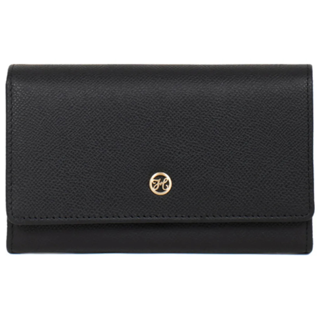 Portefeuille long Stop RFID AUDE Noir Kaye en cuir