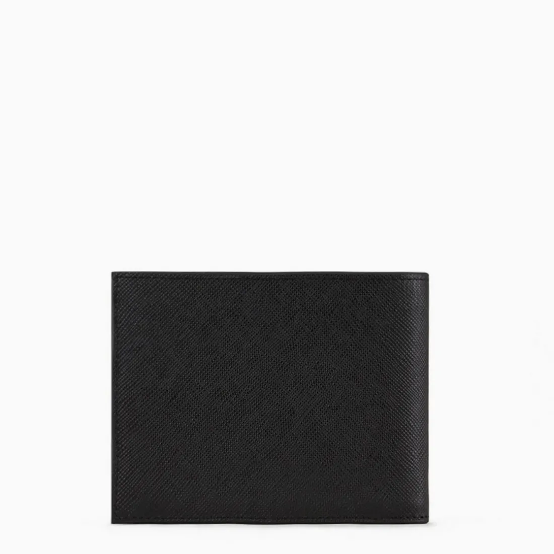 Portefeuille noir avec 3 volets