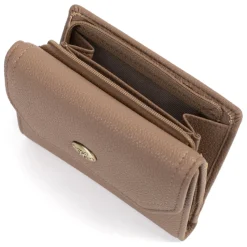Portefeuille Stop RFID RONDA Taupe Louise